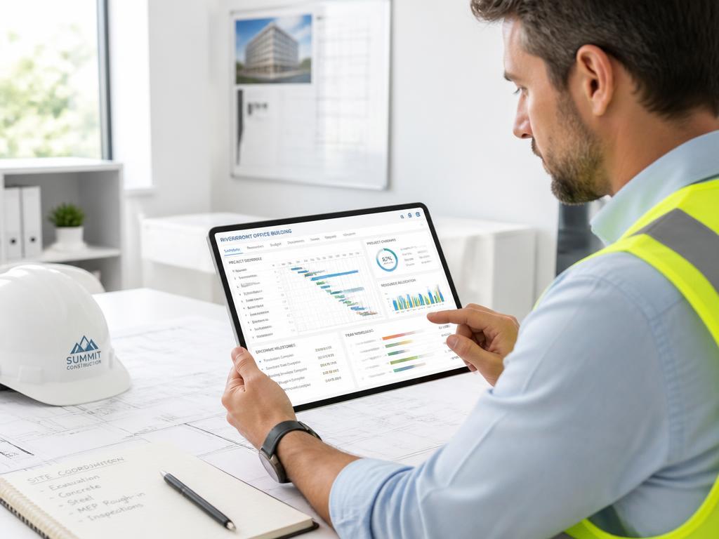 Construction business using AI-powered tools